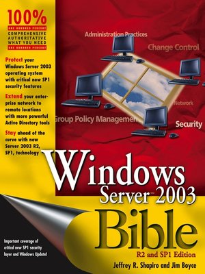 cover image of Windows Server 2003 Bible